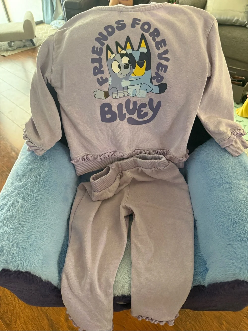 Bluey and Socks